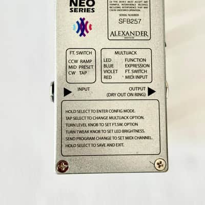 Alexander Pedals Sky 5000 Neo Series Delay 2018 - Blue Sky Blue image 4