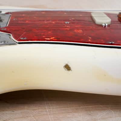 Fender Musicmaster II 1965 Olympic White All Original Vintage Offset w/ OHSC image 6