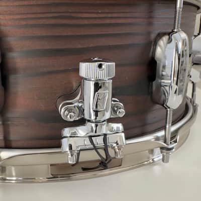 Tama 6x14” Star Reserve Solid Japanese Cedar Snare Drum in Burnt Oiled Cedar Finish image 10