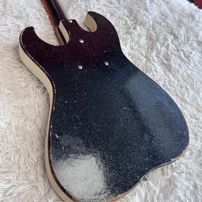 Silvertone 1448 1962 - 1967 - Black Sparkle image 4