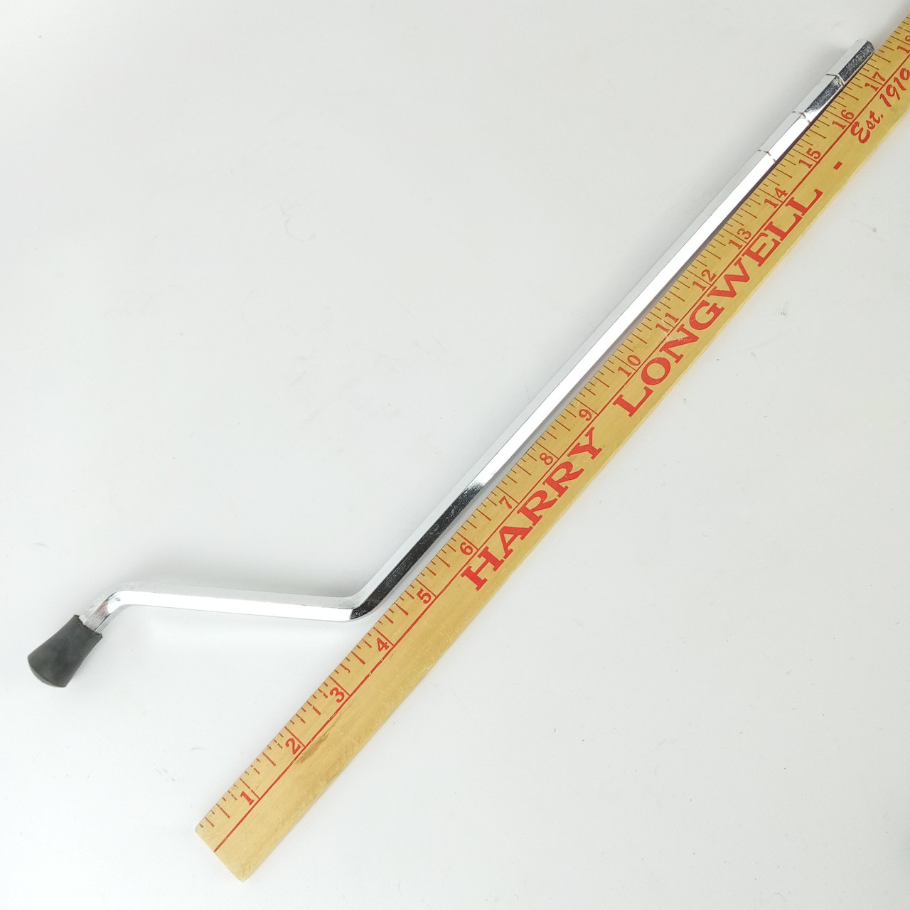 Rogers Floor Tom Drum Hex Leg Swivomatic Chrome Powertone/Holiday USA Vintage60s — main photograph