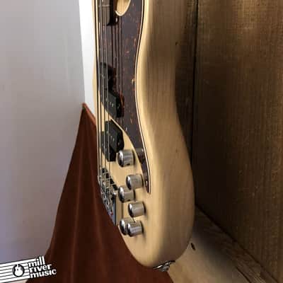 Alien Audio Constellation 434 DP 4-String 21-Fret Bass Guitar Natural 2017 w/ Gig Bag USA image 9