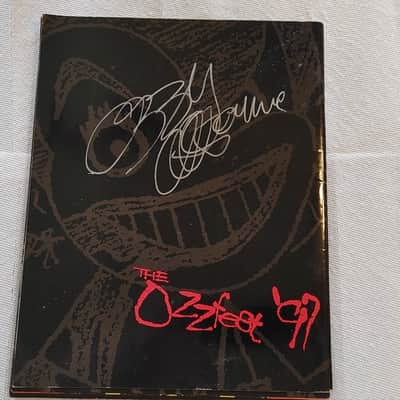 OZZFEST 97/2001 TOUR PROGRAMS SIGNED OZZY/PANTERA/TYPE O NEGATIVE/MARILYN MANSON image 4