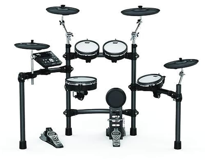 KAT Percussion KT-300 Electronic Drum Set with Remo Mesh Heads, Kick Pedal & Tennis Beater image 1