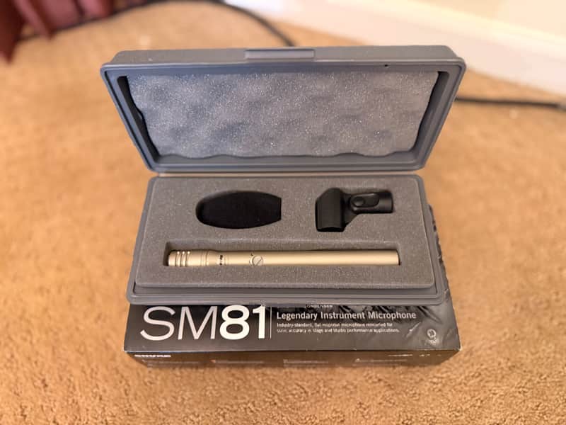 Shure SM81-LC Condenser Microphone – Excellent Condition image 1