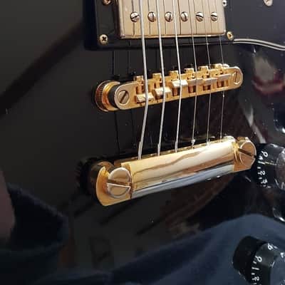 Epiphone Les Paul Custom. 2006 China. Gloss Black. VGC image 2