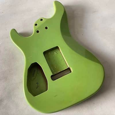 Light Green HH 7 String Guitar Basswood Body image 6