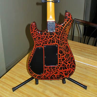 Charvel Model 4 1987-1988 Lava Crackle image 6