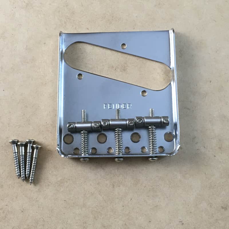 Fender Stamped 60s-80s Reissue Tele Guitar 6 String Telecaster Ashtray Bridge NOS Relic Tele image 1