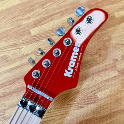 🔥2021🔥 Kramer Pacer Classic FR Special~ Scarlet Red Metallic~ Floyd Rose HH! Red image 13