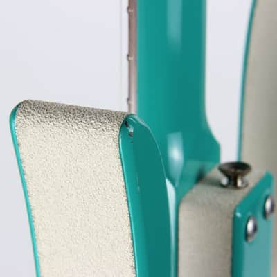 1995 Jerry Jones Neptune Longhorn Baritone Bass VI 6-String Guitar - SEA FOAM GREEN! image 23