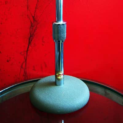Vintage 1950's Stromberg Carlson MD-37CS dynamic microphone / Electro Voice 630 variant Hi Z harp mic w cable & stand image 12