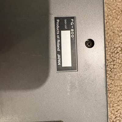 Roland PG-800 Synthesizer Programmer 1984 - 1990 - Black image 2