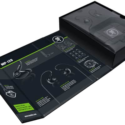 Mackie MP-120 | MP - Single Dynamic Driver Professional In-Ear Monitors  | SMK MP-120 image 4