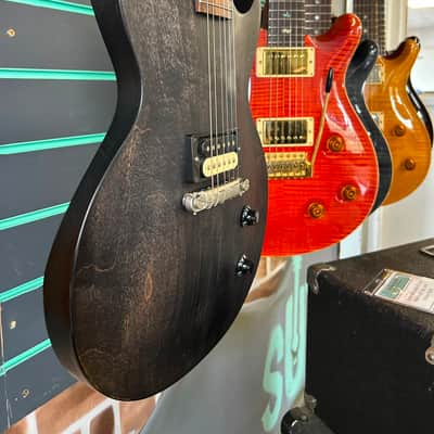 Gibson Les Paul CM Satin Ebony 2015 Electric Guitar image 3