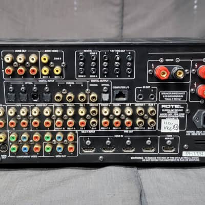 Rotel RSX-1058 Surround Sound A/V Receiver (no Remote) image 4