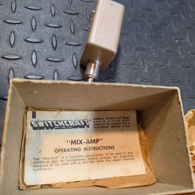 Switchcraft Mix Amp Transistor Grid Model 501 & Model 326 Splitter AB+Y image 16