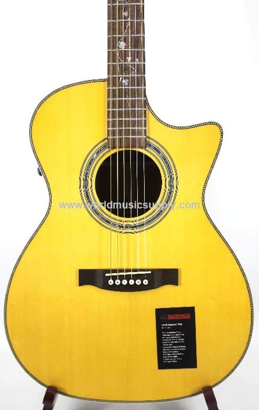 Willow Creek Willow Creek Herringbone Pro - Grand Auditorium solid Engleman spruce top image 1
