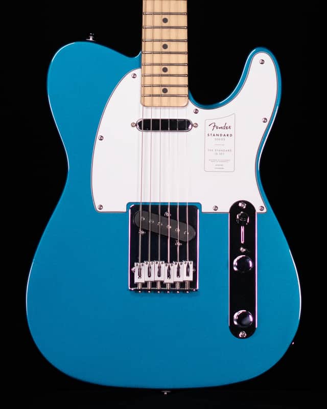 Fender Standard Telecaster, Maple FB, Aqua Marine Metallic image 1
