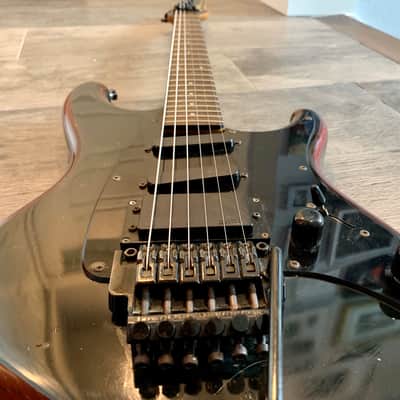Ibanez Roadstar II RG440 1986 w/Floyd Rose licensed tremolo, Dark Wine image 5