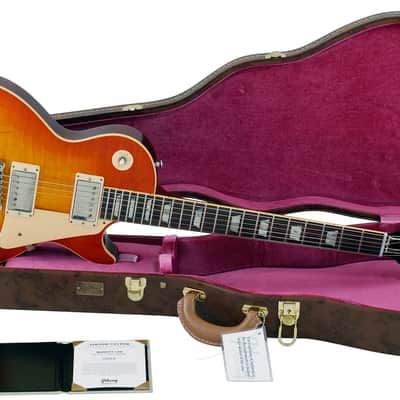 Gibson Custom Shop Murphy Lab '60 Les Paul Standard Reissue Ultra Light Aged 2022 - Orange Lemon Fade image 5