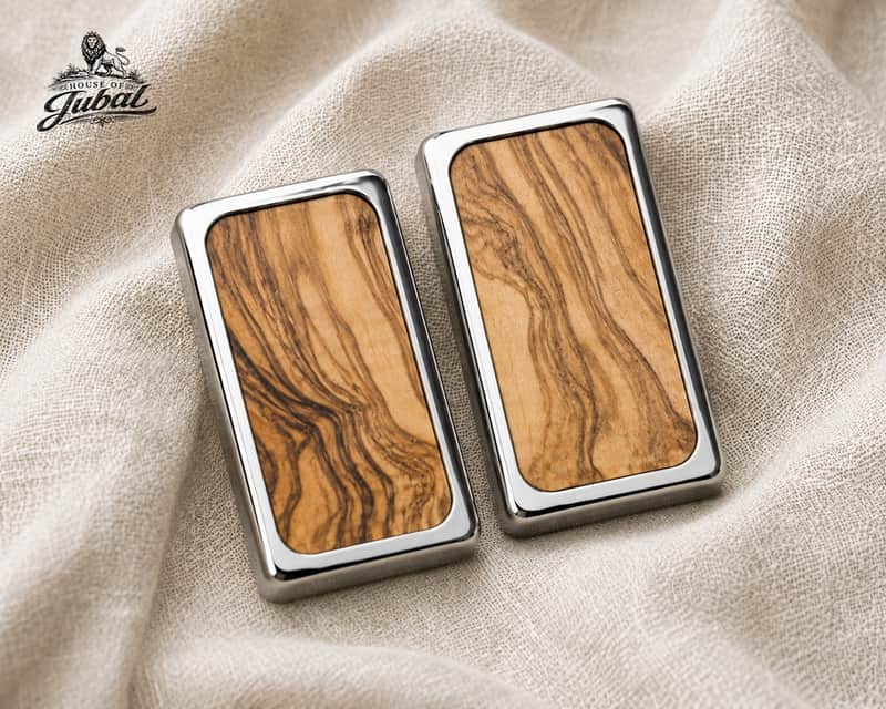 House of Jubal Handmade Olive Humbucker Pickup Covers - Set of 2 image 1