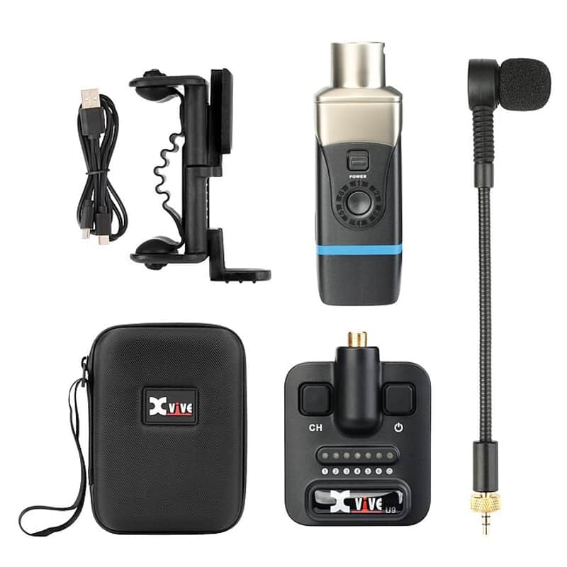 XVIVE U9 Violin Wireless System Drahtlos Instrument Set (24GHz) image 1