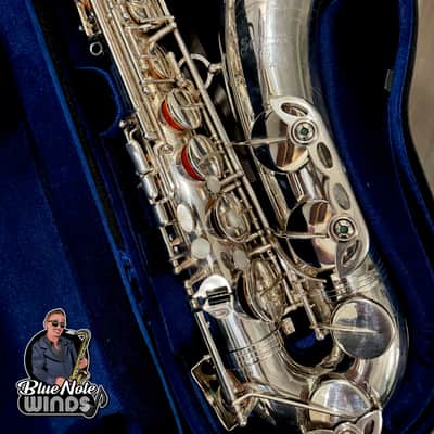 Selmer USA Omega Tenor Sax- mint- rare silver- premium overhaul! image 1