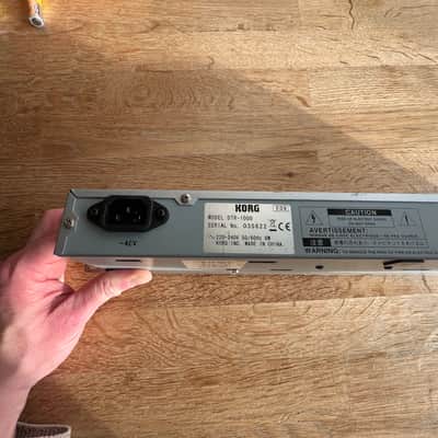 Korg DTR-1000 Rack Tuner 2000s - Black image 6