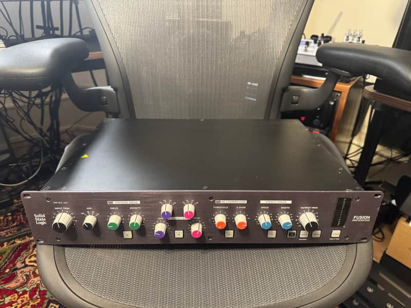 Solid State Logic Fusion Rackmount Audio Processor 2018 - Present - Black image 1