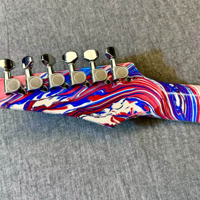 Ibanez RG1570 MOD DNA Multi Color Swirl Paint Jem image 5