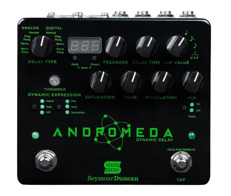 Seymour Duncan Andromeda Dynamic Digital Delay | Reverb