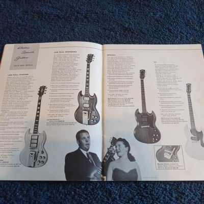 Vintage 1962 Gibson Full-Line Catalog! Rare, Original Case Candy, Paperwork! image 6