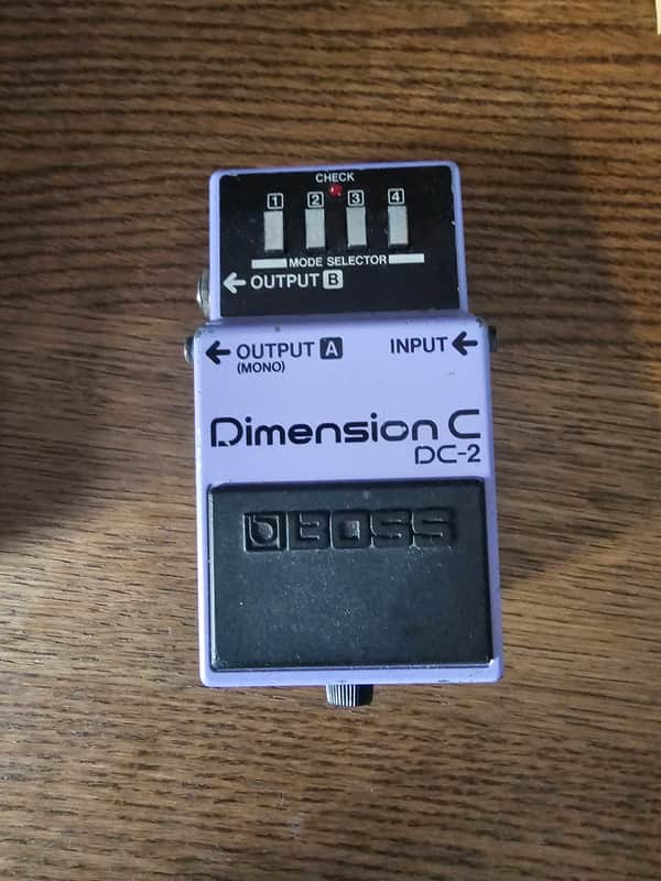 Boss DC-2 Dimension C (Blue Label) 1985 - 1989 - Purple image 1
