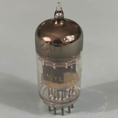 Vintage Sylvania 12AT7 ECC81 Made In USA Preamp Tube!Tests Strong/Balanced! T59 image 1