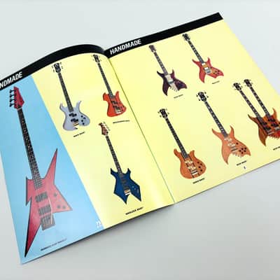 B.C. Rich Guitars Catalog & Original Dealer Price List – Ironbird, Warlock, Stealth, N.J. Series 1985 image 3
