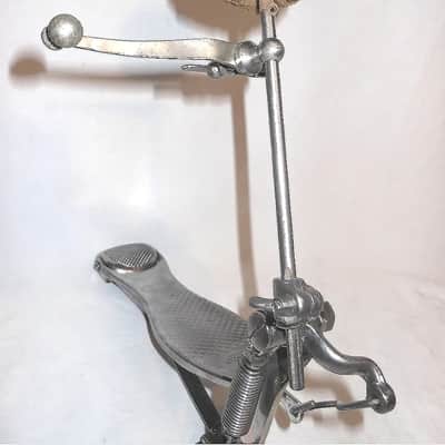 Ludwig Bass Drum Pedal, Cymbal Striker, Clanger Cymbal w/Script Logo Holder, Bass Drum Spurs /  1920s-1930s Traps Era / INSPECTED & TETSTED image 14