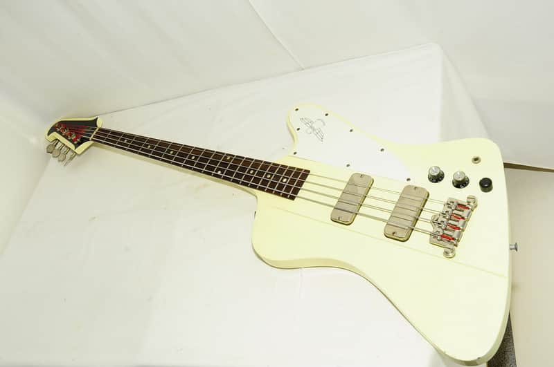 Orville by Gibson Thunderbird Cream Electric Bass Ref No 3702 image 1
