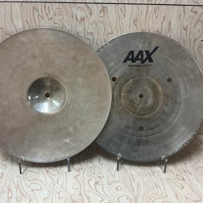 Sabian 14" AAX Fast Hi-Hat Cymbals (Pair) 2005 - 2011 - Natural image 2