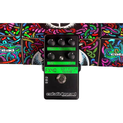 Catalinbread Soft Focus Shoegaze Plate Reverb Effects Pedal Black image 7