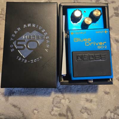 Boss BD-2-B50A 50th Anniversary Blues Driver | Reverb