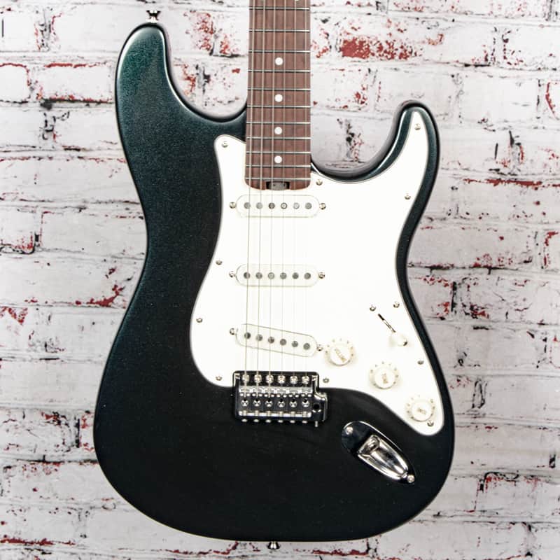 Latitude - S Style Electric Guitar, Dark Green Metallic - x7168 - USED image 1