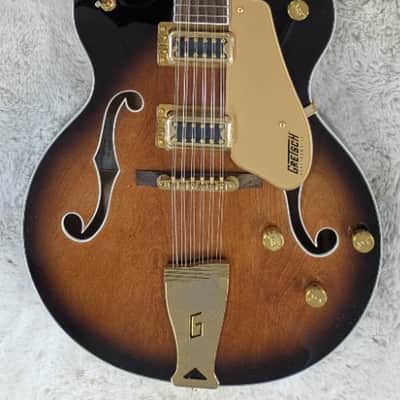 Gretsch G5422G-12 Electromatic Hollow-Body 12-String Guitar, Single Barrel Burst image 1