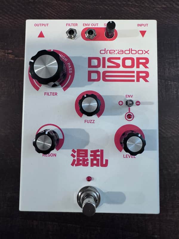 Dreadbox Disorder 2022 - Present - White / Red image 1