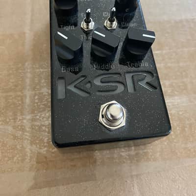 KSR Eros Black Sparkle Overdrive Boost Pedal image 1