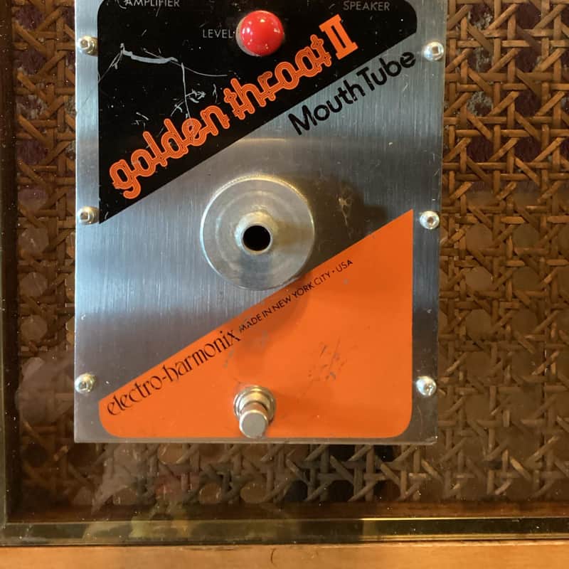 1970’s Electro-Harmonix Golden Throat II Talkbox Black and Silver