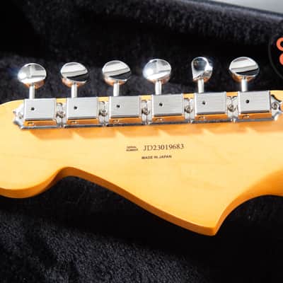 2023 Fender Japan MIJ FSR Traditional II ’60s Jazzmaster 3-Tone Sunburst Gold Anodized w/ HSC image 8