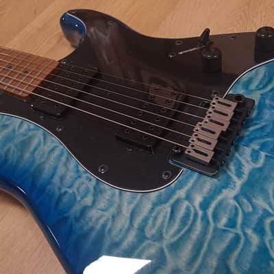 Schecter Traditional Pro 2022 - Present - Transparent Blue Burst image 2