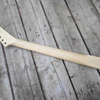 NRG SHARK FIN REVERSE BANANA MAPLE GUITAR NECK HOCKEY GUITAR NECK MAPLE GUITAR NECK SHRED NECK FLOYD NUT image 5