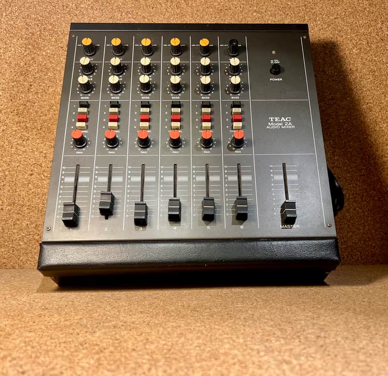 TEAC MODEL 2A - Rare Vintage Analog Mixer – Serviced – Warranty image 1